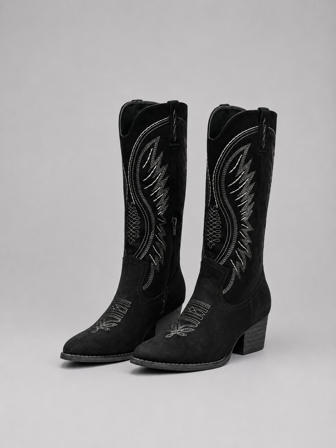 Delaney | Suede Western Cowboy Boots