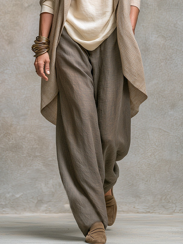 Marisette | Three-Piece Wide-Leg Pants Suit