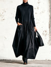 Marigold Hayes | High Neck Oversized Maxi Dress