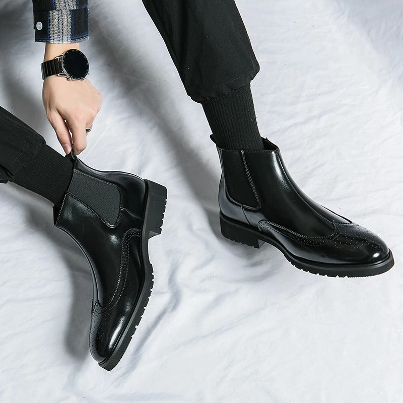 Sebastian | Leather Chelsea Boots