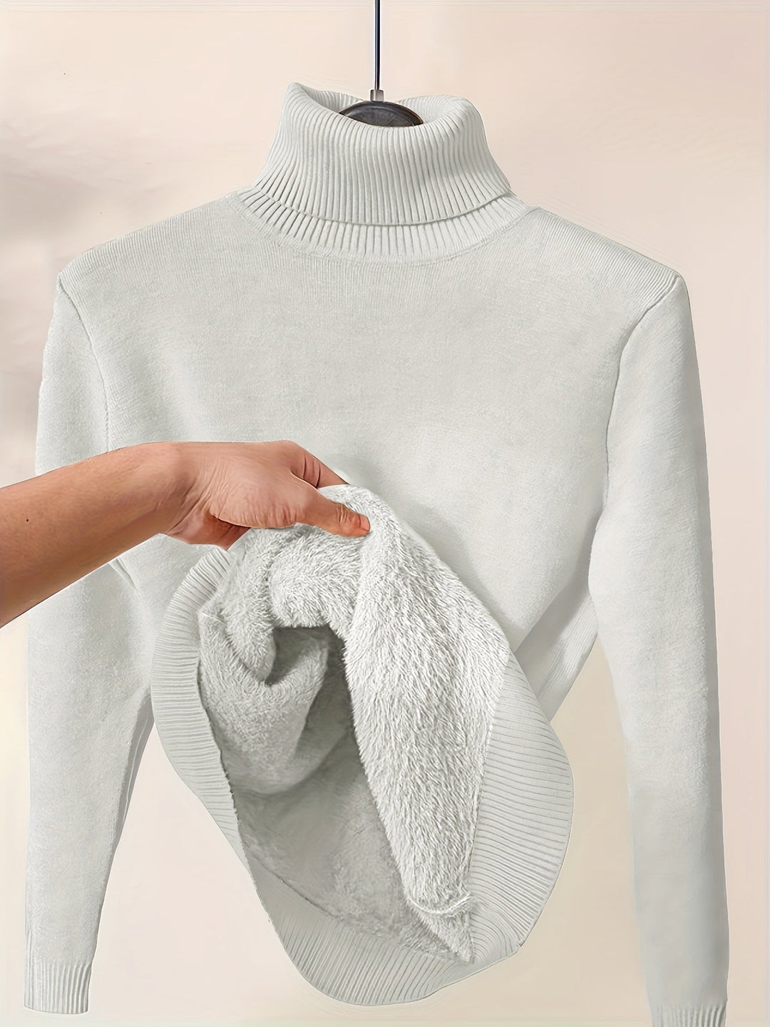 Selena | Ribbed Turtleneck Sweater