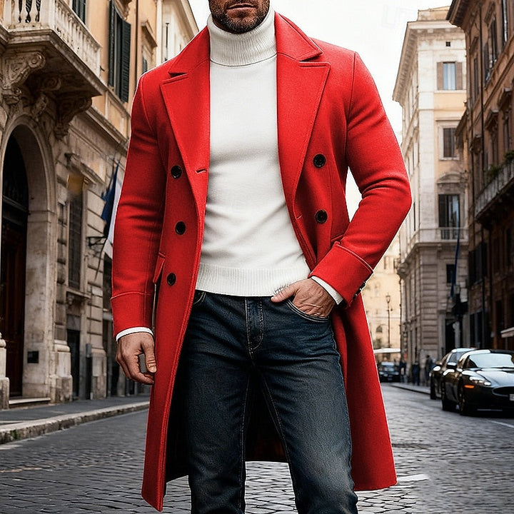 Micheal | Refined Long Overcoat