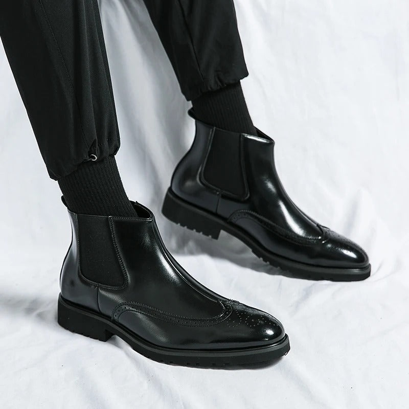 Sebastian | Leather Chelsea Boots