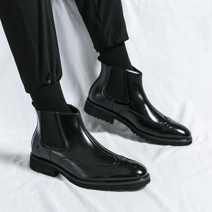 Sebastian | Leather Chelsea Boots