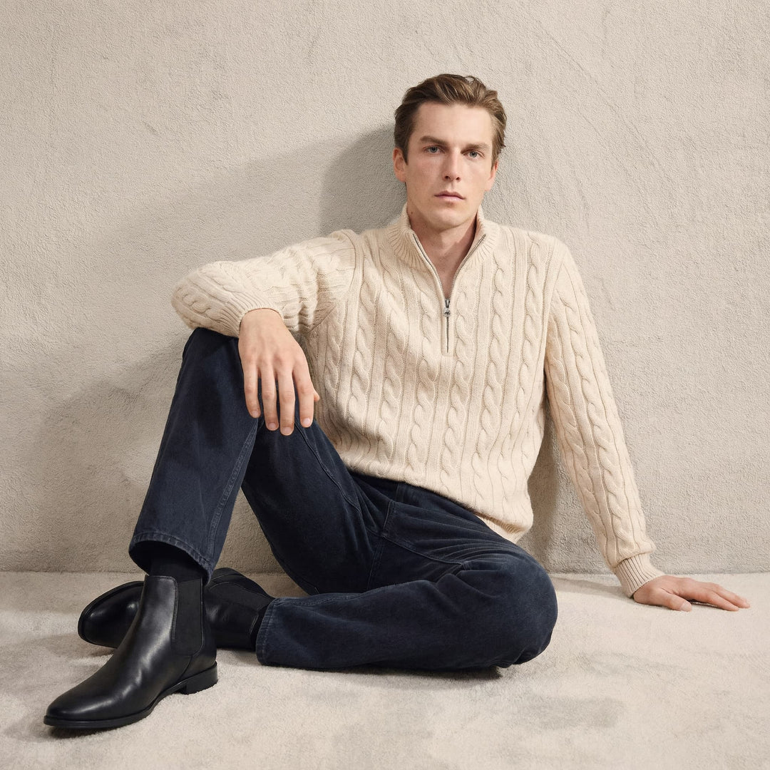 Nathaniel | Leather Chelsea Boots