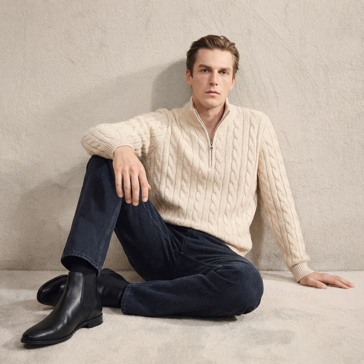 Nathaniel | Leather Chelsea Boots