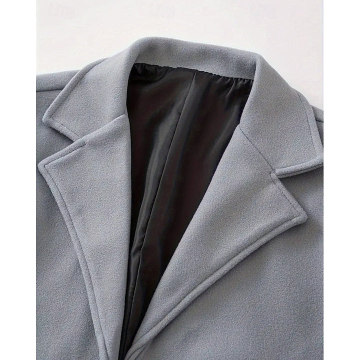 Nathan | Classic Long Overcoat