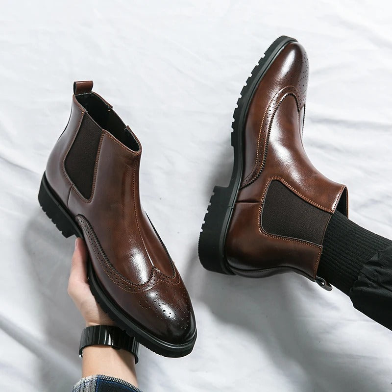 Sebastian | Leather Chelsea Boots