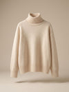 Greta | Women's Turtleneck Sweater Made of Pure Cashmere Oversized