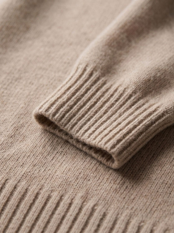 Greta | Women's Turtleneck Sweater Made of Pure Cashmere Oversized
