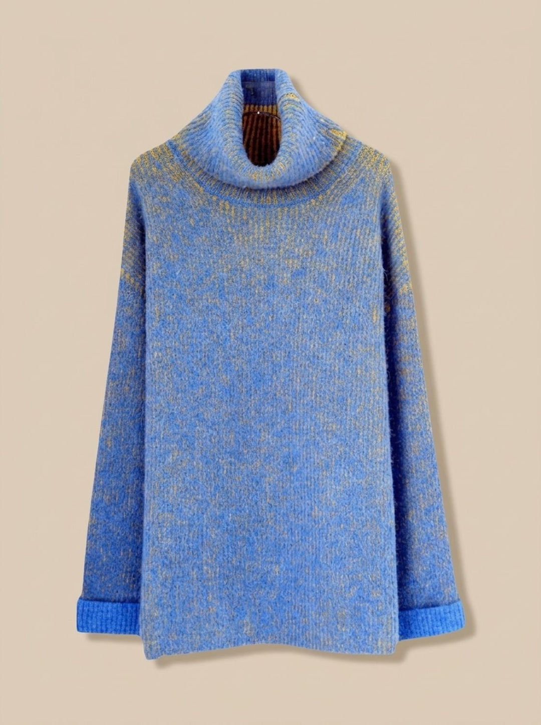 Annika | Women's Oversized Turtleneck Sweater Chunky Knit Winter Sweater