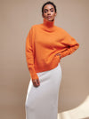 Emilia | Women's Turtleneck Sweater Oversized Loose Knit Sweater