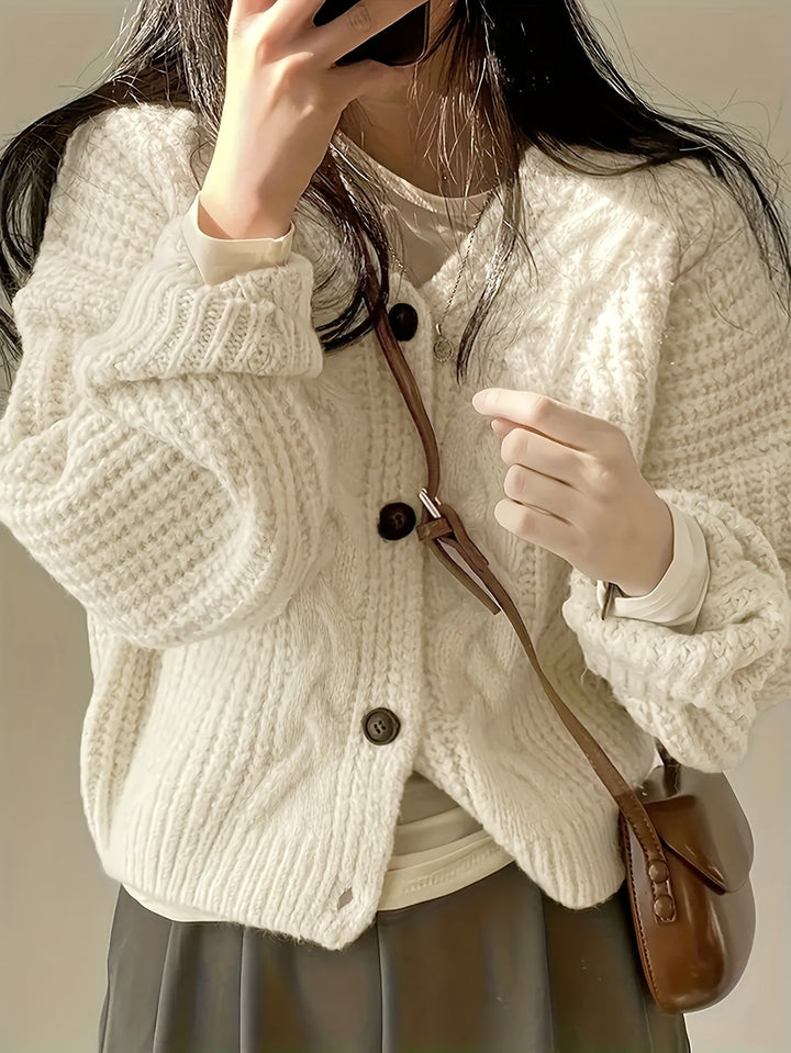 Kayla | Cozy Chunky Knit Cardigan Sweater