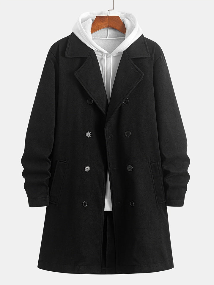 Winston | Double-Breasted Tailored Overcoat