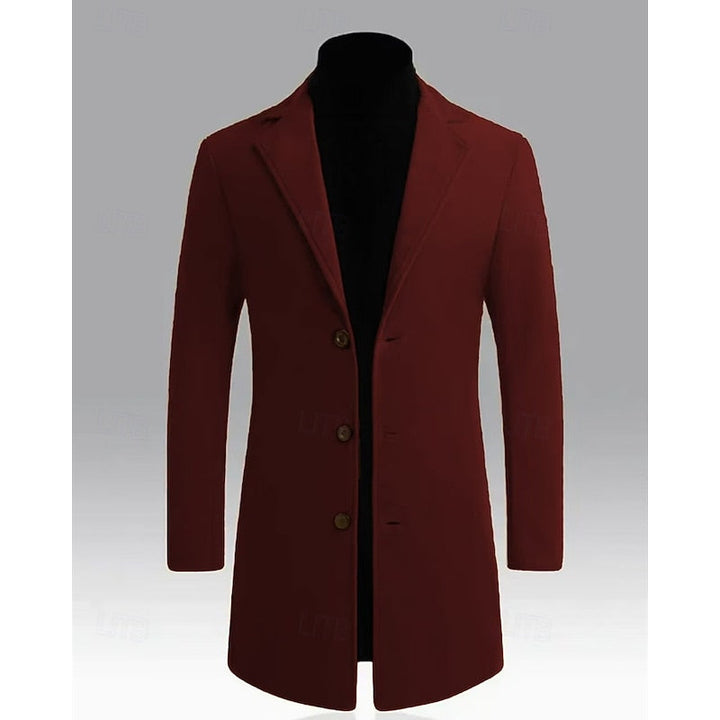 Nathan | Classic Long Overcoat