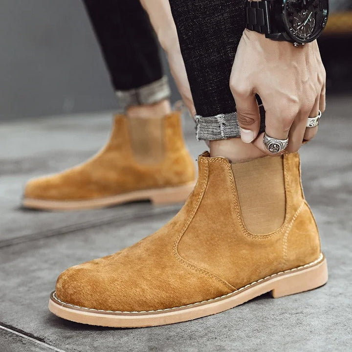 Ezra | Leather Chelsea Boots