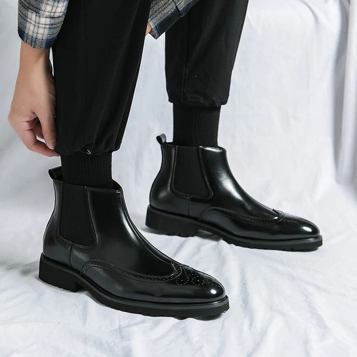 Sebastian | Leather Chelsea Boots