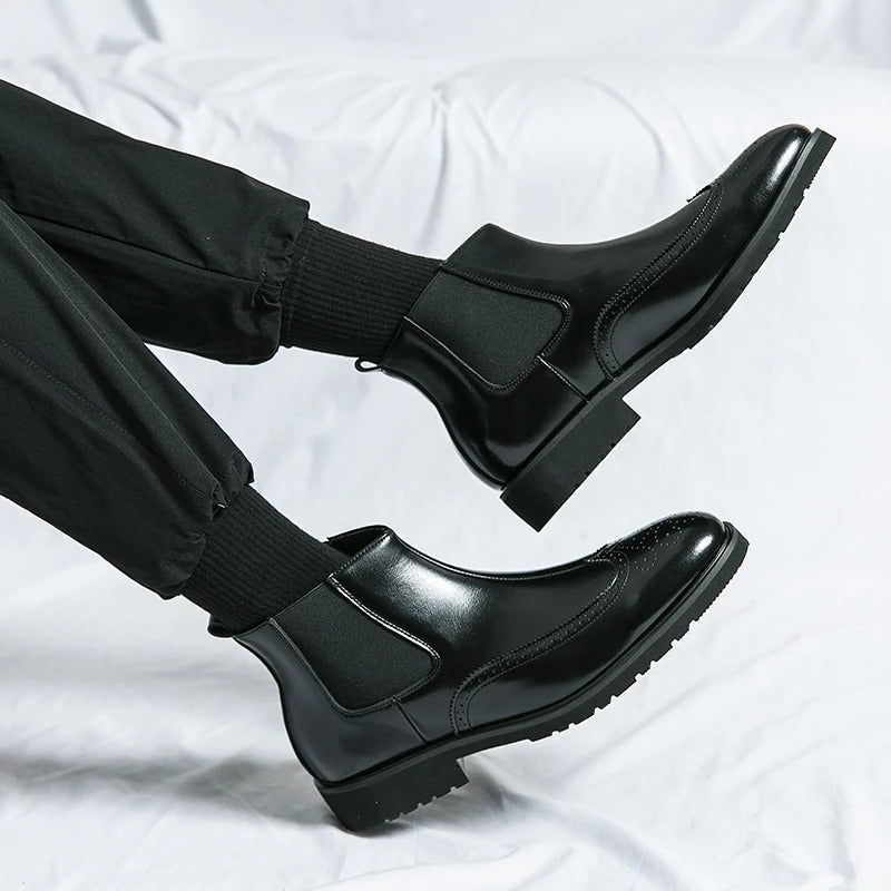 Sebastian | Leather Chelsea Boots