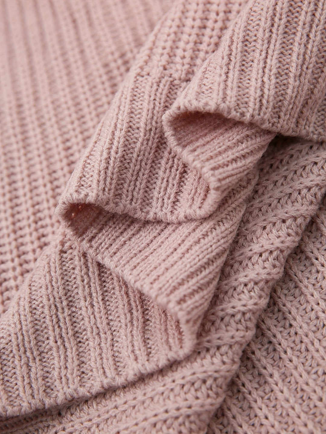 Sabine | Ribbed Half-Turtleneck Sweater Dress