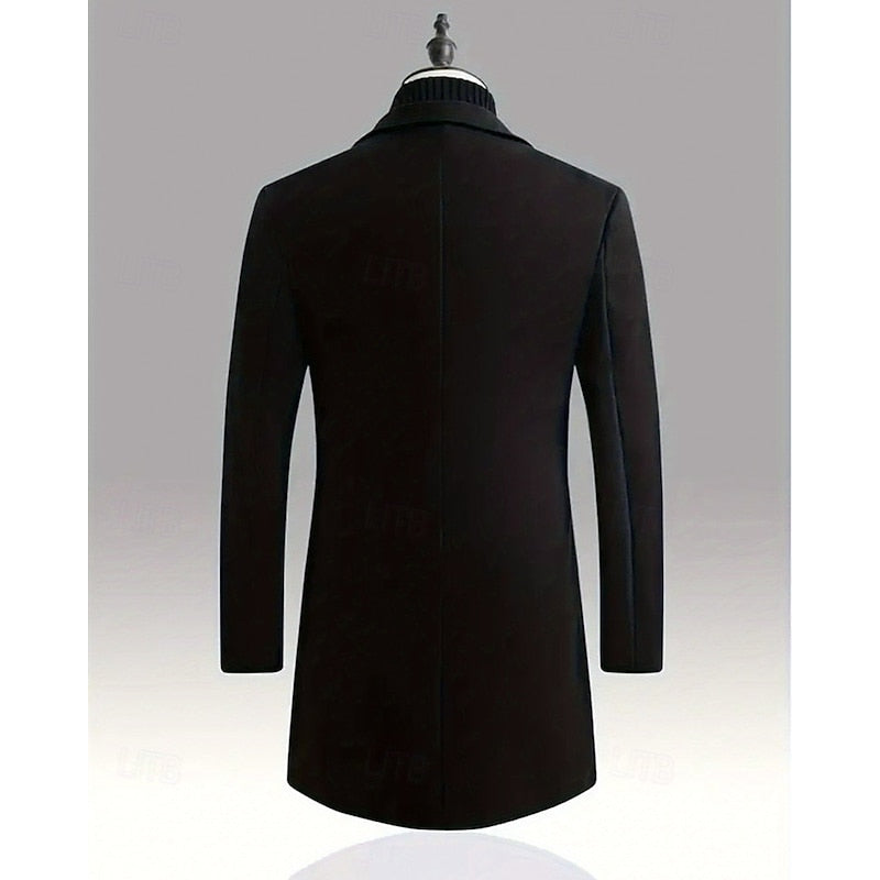 Nathan | Classic Long Overcoat