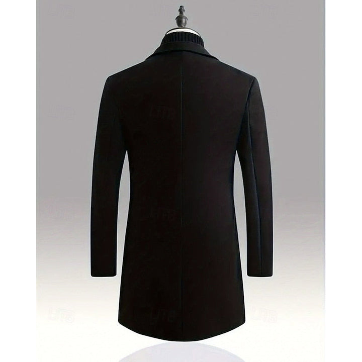 Nathan | Classic Long Overcoat