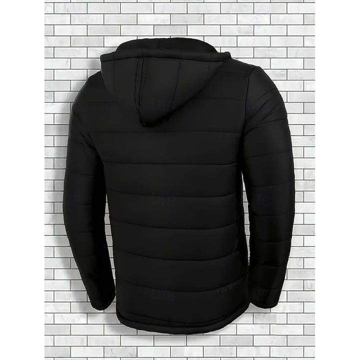 Dorian | Men's Quilted Puffer Jacket with Hood