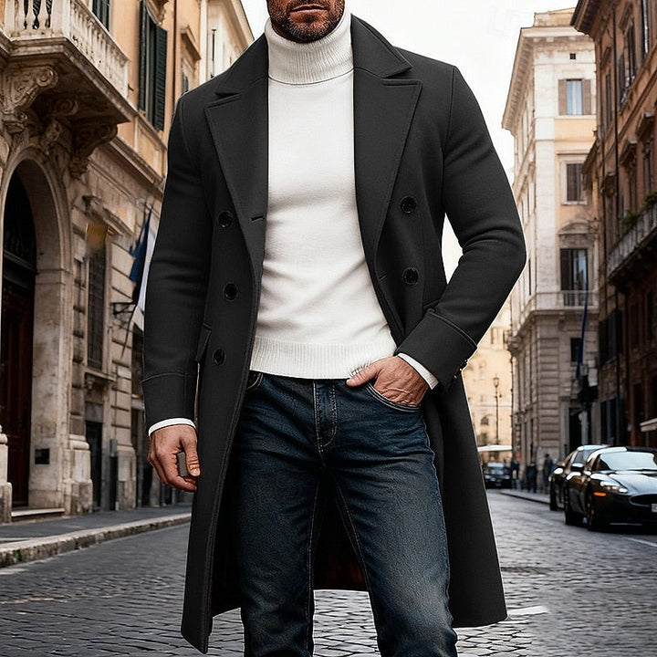Micheal | Refined Long Overcoat