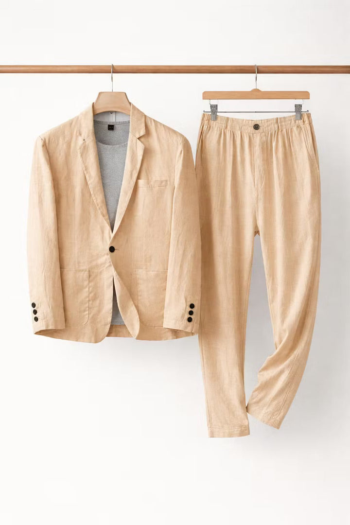 Marcus Rae | Relaxed Fit Linen Suit Set