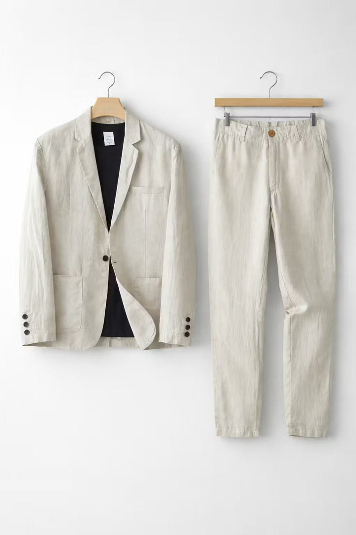 Marcus Rae | Relaxed Fit Linen Suit Set