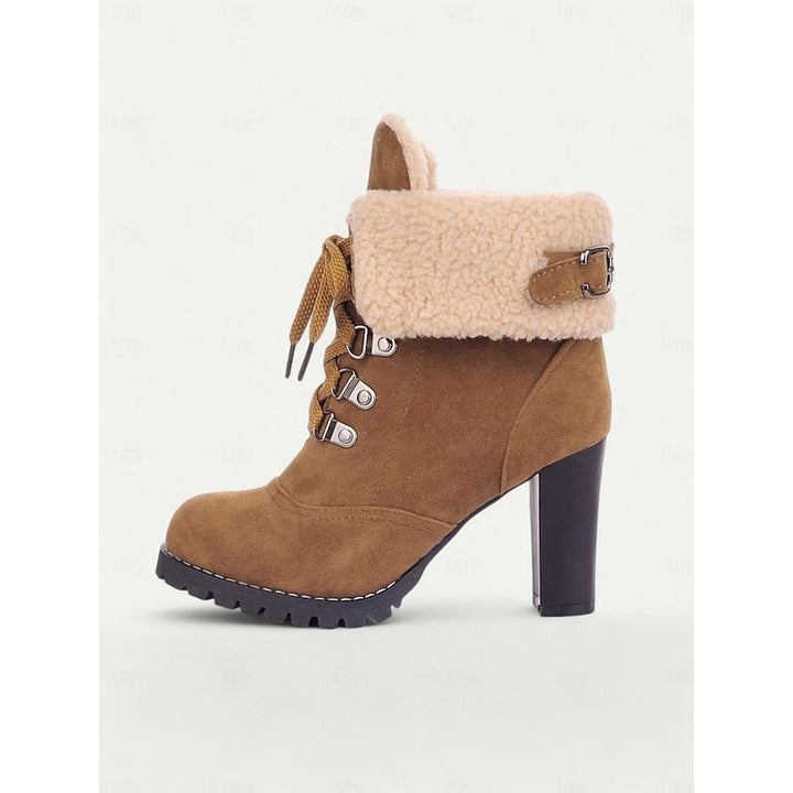 Rosalind | Lace-Up Winter Boots with Plush Lining