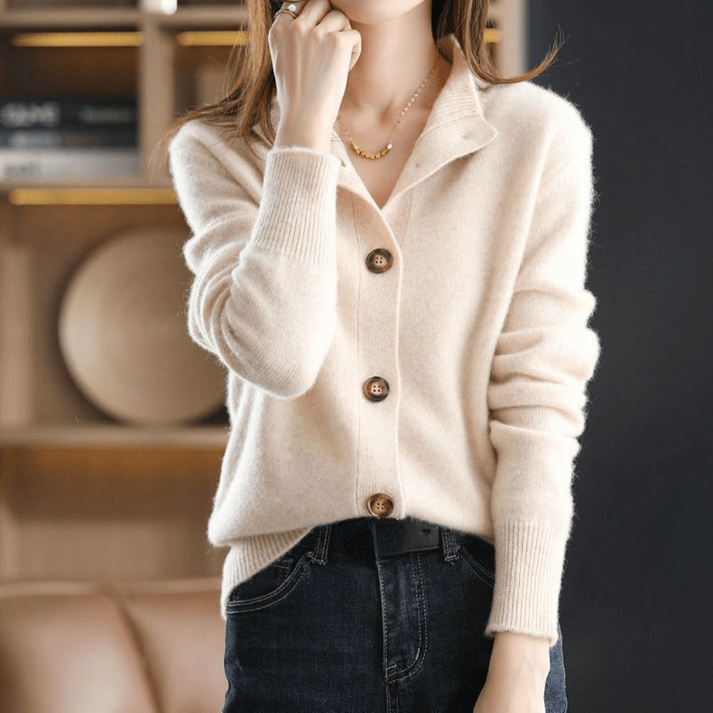 Rosalind | Cashmere Knit Cardigan