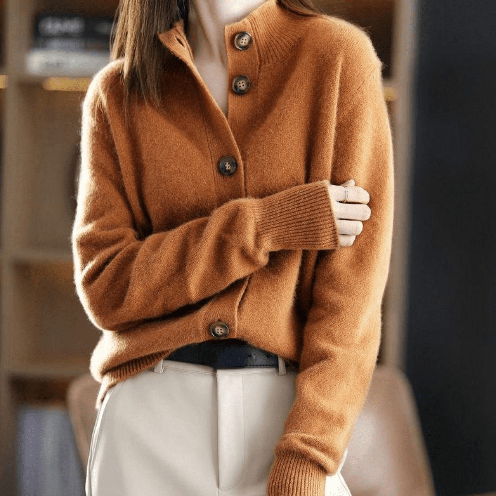 Rosalind | Cashmere Knit Cardigan