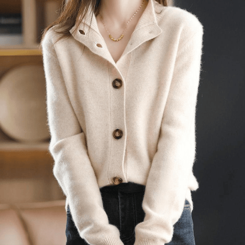 Rosalind | Cashmere Knit Cardigan