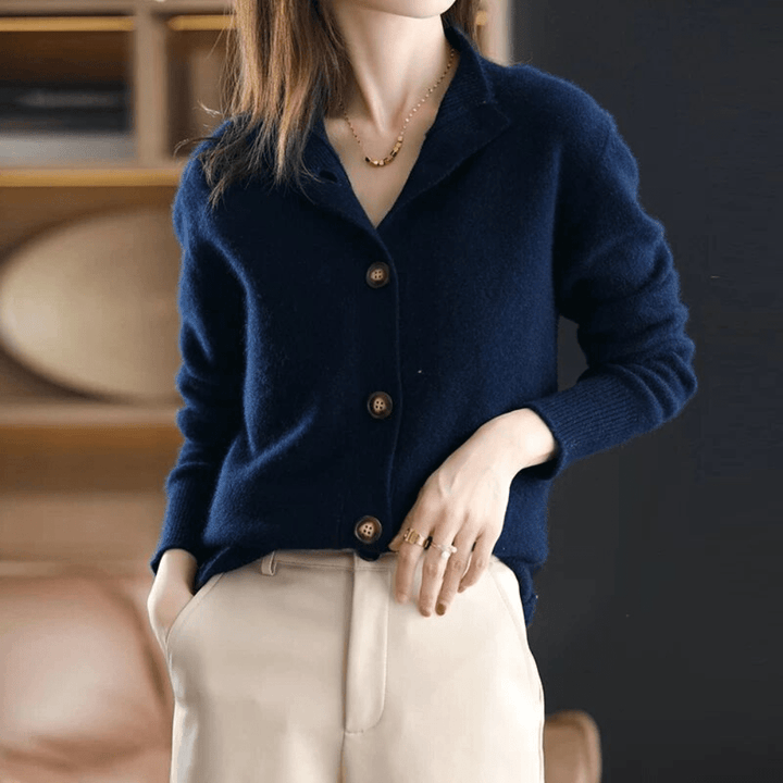Rosalind | Cashmere Knit Cardigan