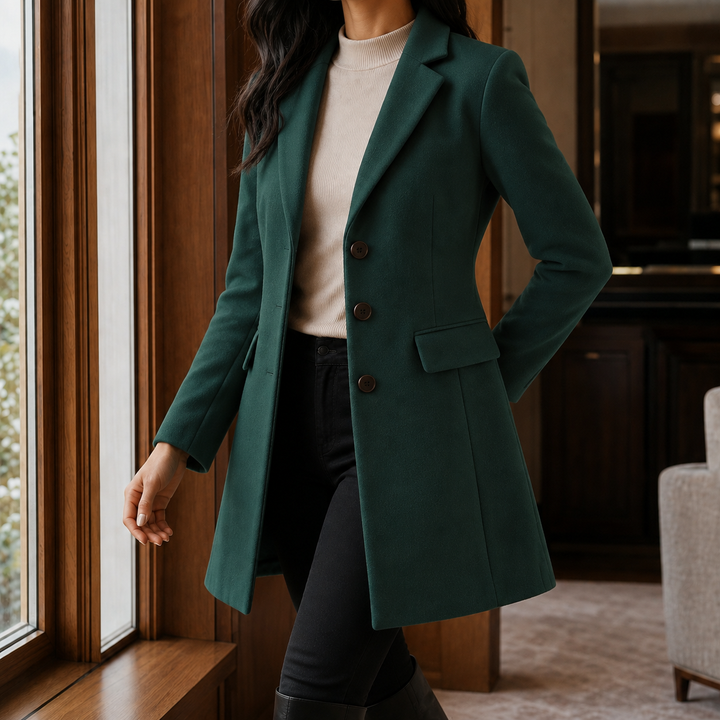 Simone | Tailored Wool Coat