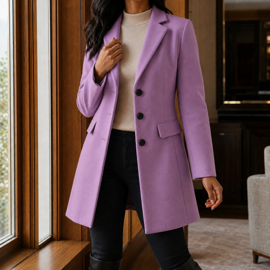 Simone | Tailored Wool Coat