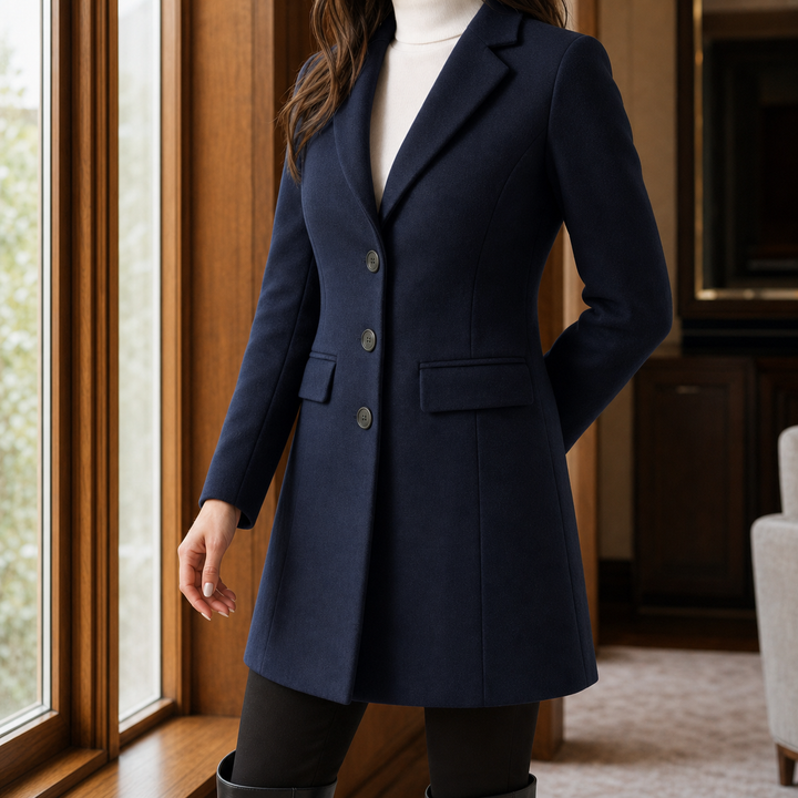 Simone | Tailored Wool Coat