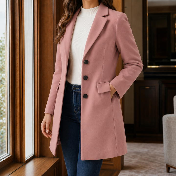 Simone | Tailored Wool Coat