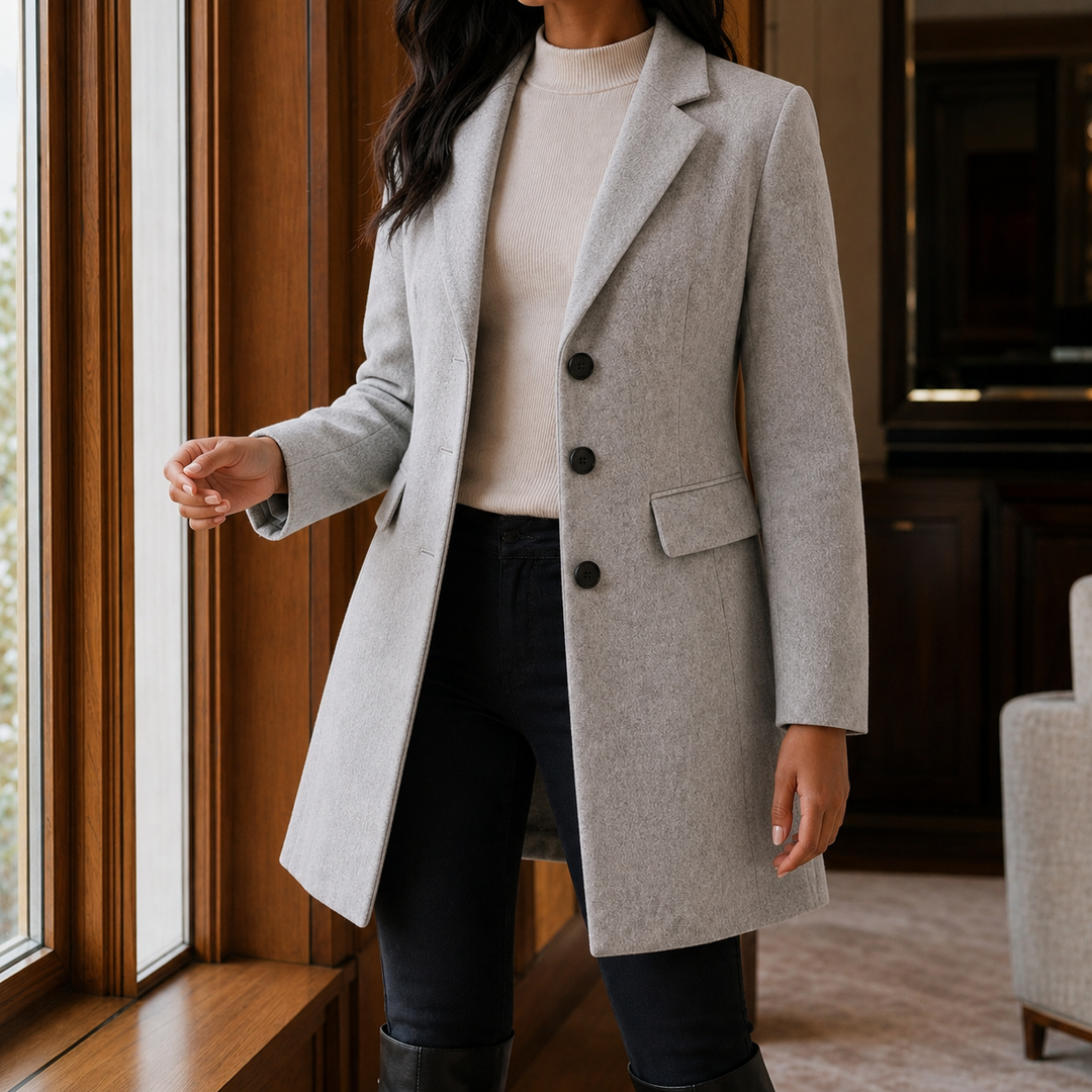 Simone | Tailored Wool Coat
