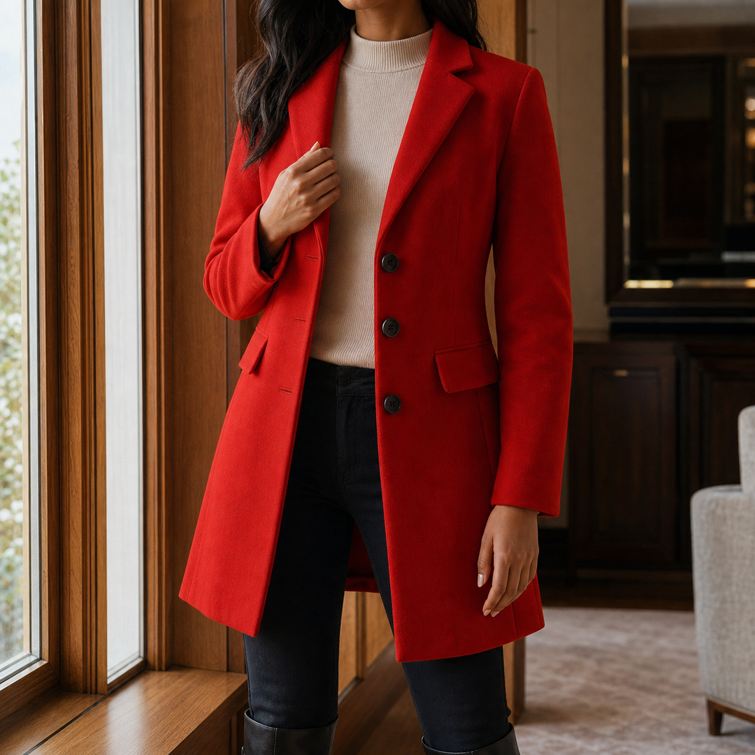 Simone | Tailored Wool Coat