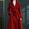 Odalys Marchetti | Belted Wrap Wool Coat