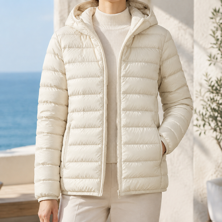 Marisela | Duck Down Puffer Jacket with Hood