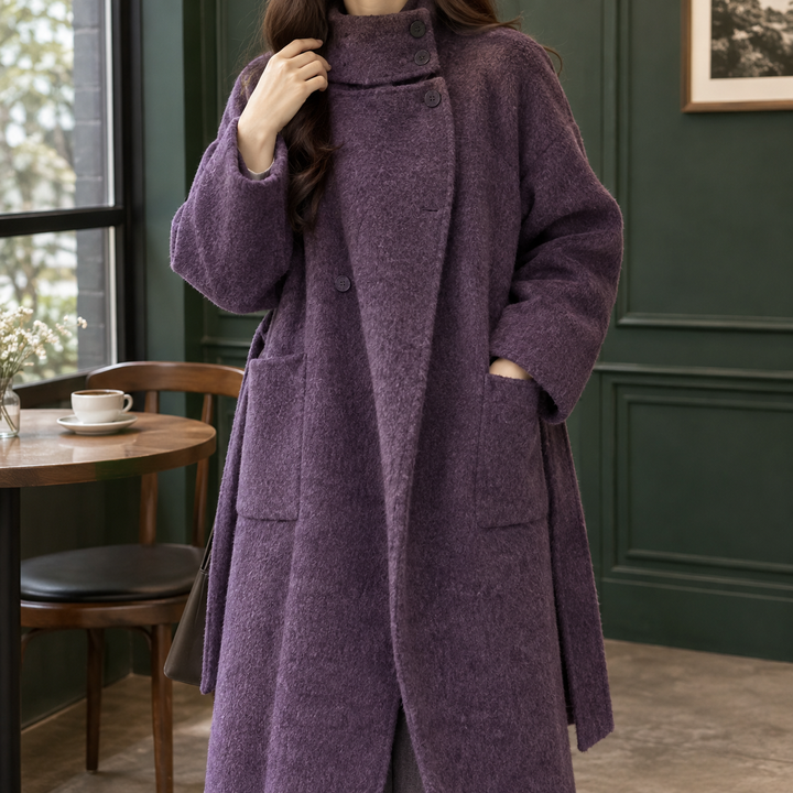 Isolde Wren | Cashmere Wool Belted Coat