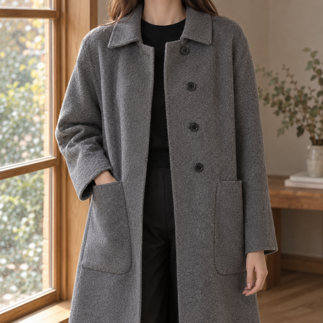 Josephine Wren | Longline Wool Coat