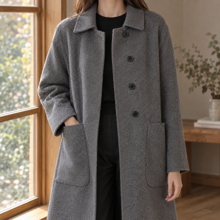 Josephine Wren | Longline Wool Coat