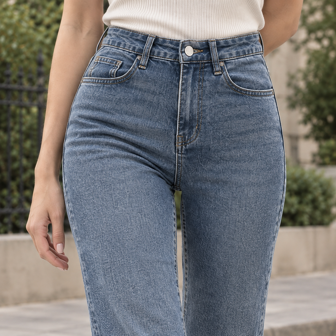 Rosalind Hart | High-Rise Flared Jeans