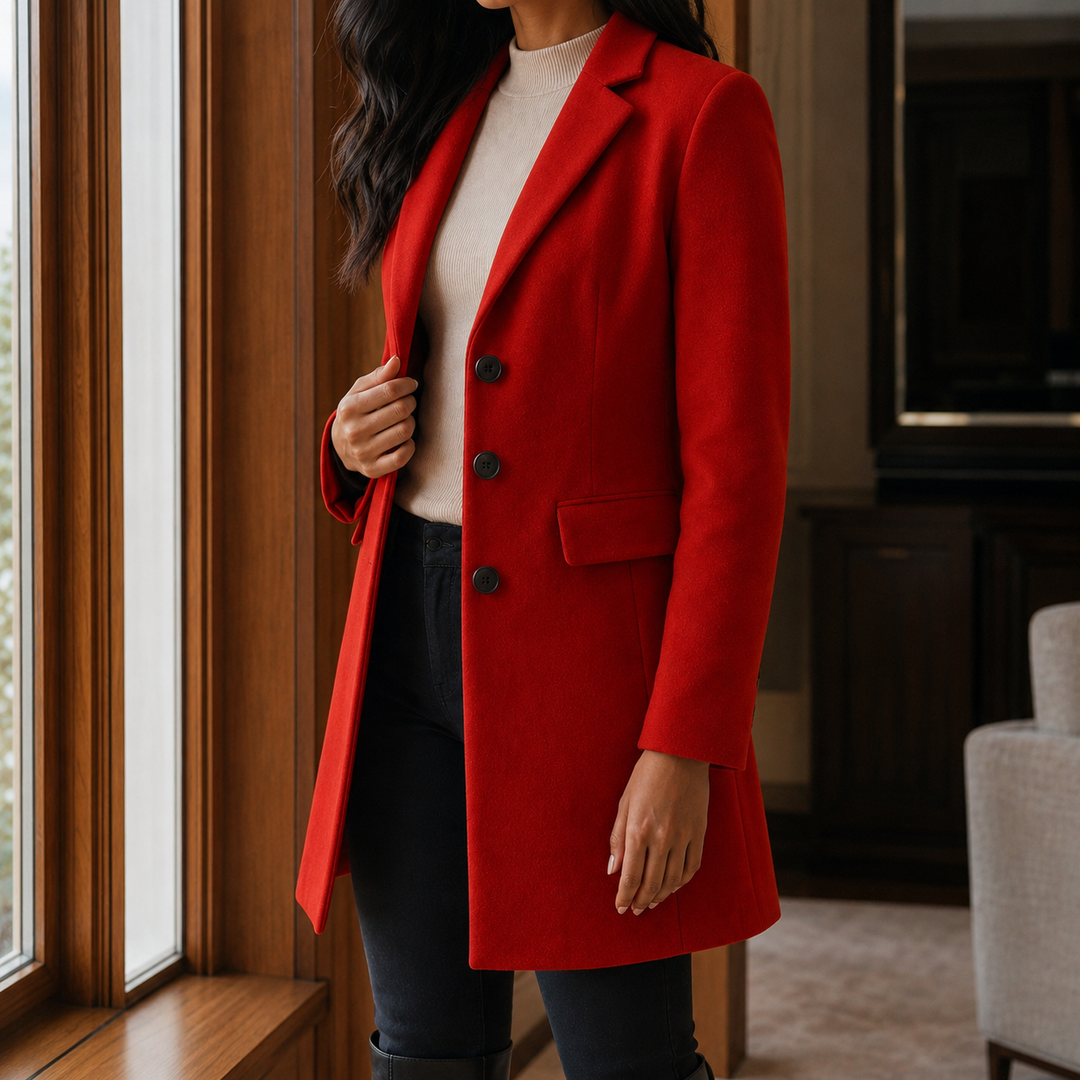 Simone | Tailored Wool Coat