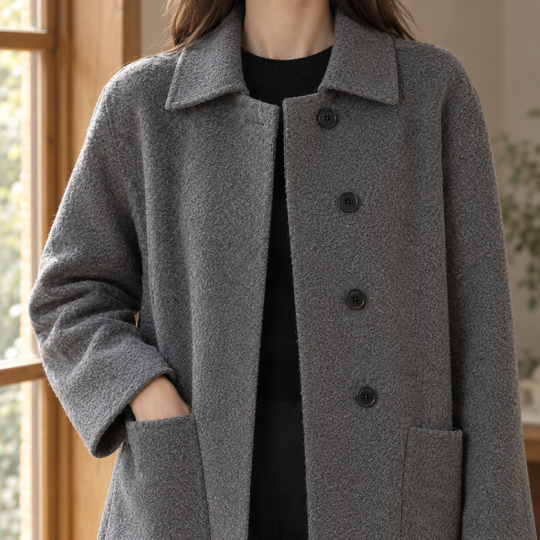 Josephine Wren | Longline Wool Coat