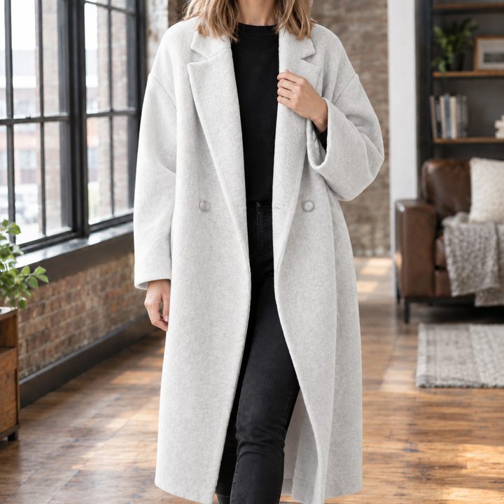 Camille Rose | Oversized Wool Blend Coat