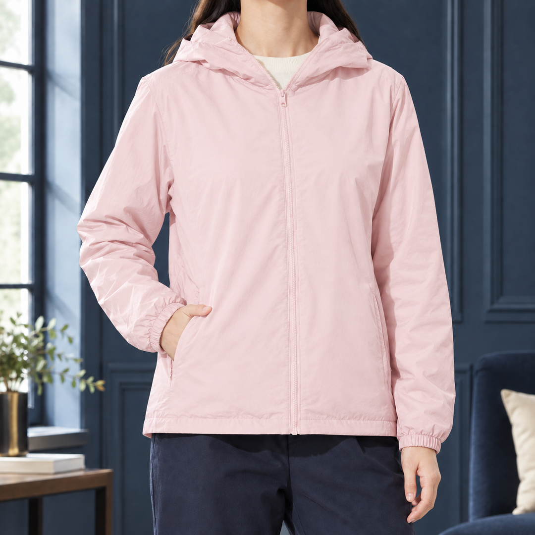 Genevieve | Lightweight Duck Down Hooded Jacket